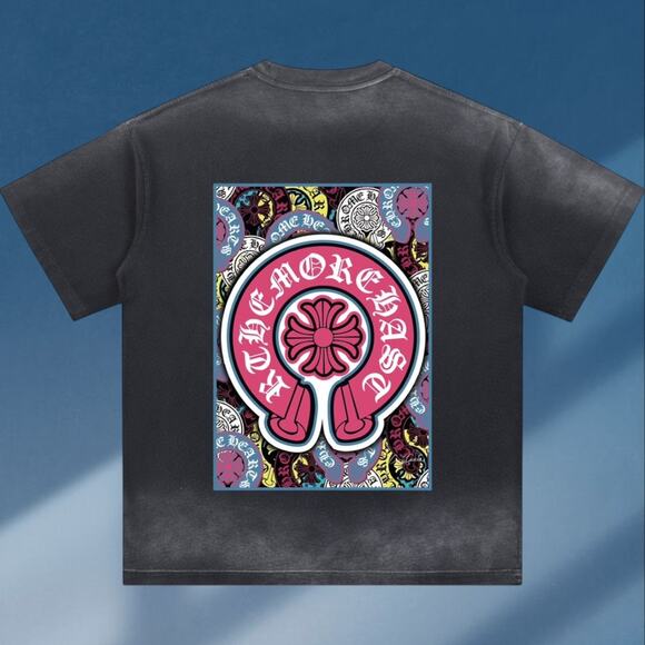 Chrome Hearts Other - Chrome Hearts Men's Casual Athletic Short Sleeve